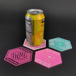 3D Printed Coasters